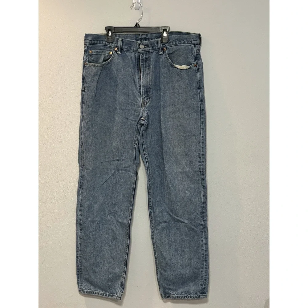 Levi's Strauss &‎ Co. 550 Relaxed Fit Straight-Leg Jeans Size 36 x 34 Blue